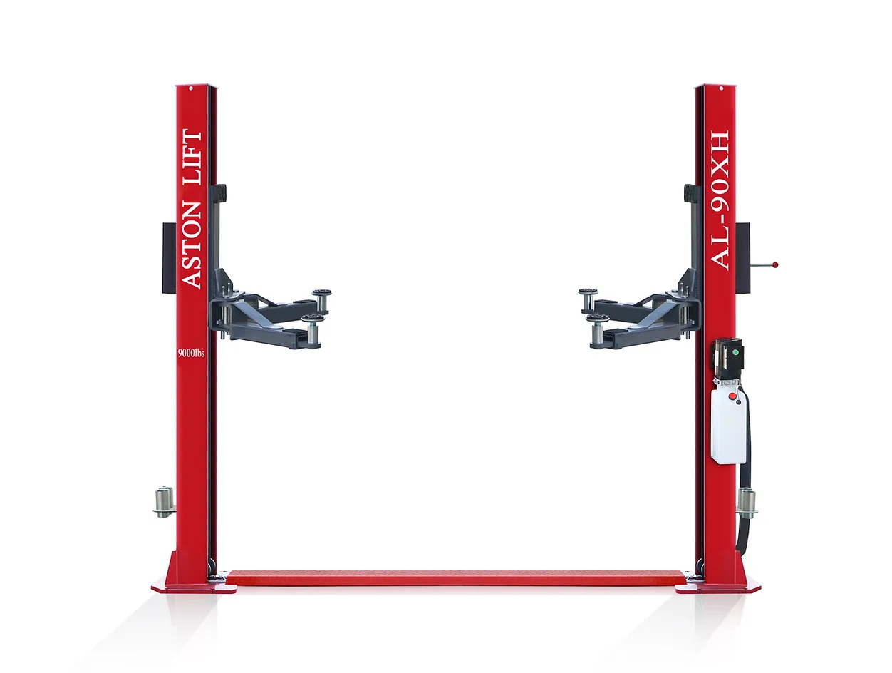 Aston® 9000 lbs. 2 Post Lift Symmetric Overhead Single Point Lock Release