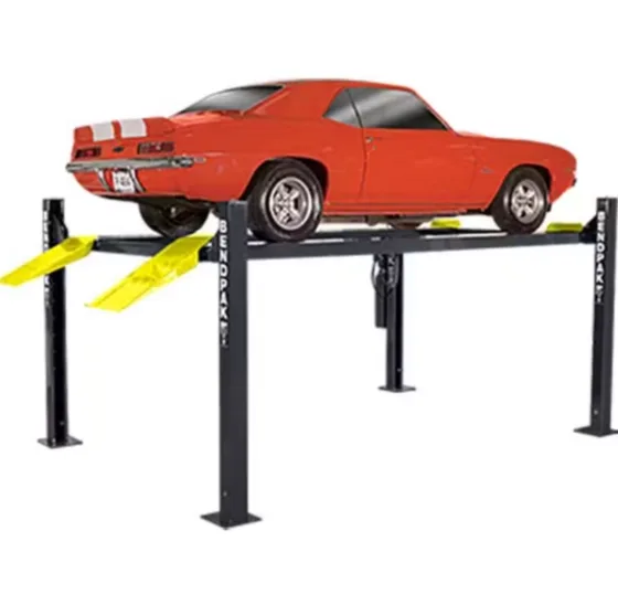 BendPak HD9ST Four Post Lift, 9,000 Pound Lifting Capacity