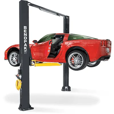 BENDPAK | XPR-10AS-168-LP Asymmetric Clearfloor 10,000-lb. Capacity Two-Post Lift