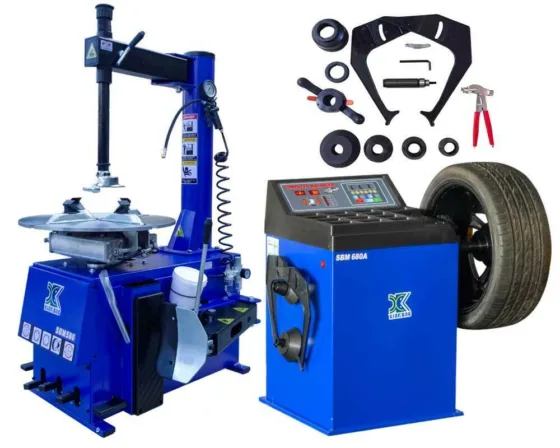 1.5 HP Tire Changer & Wheel Balancer Machine Combo 580 680